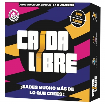 Asmodee Juegos Caída libre, juego de cartas +14 años