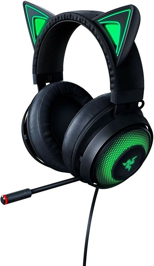 Headset gaming Razer Kraken Kitty Negro