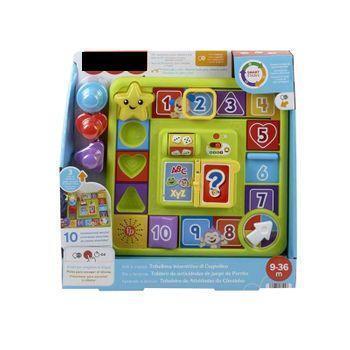 Fisher-price Ríe Y Aprende Perrito Tablero De Actividades De Con Piezas, Actividades Y Sonidos, Bebés +9 Meses (mattel Hrb69)