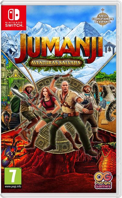Jumanji: Aventuras Salvajes Nintendo Switch