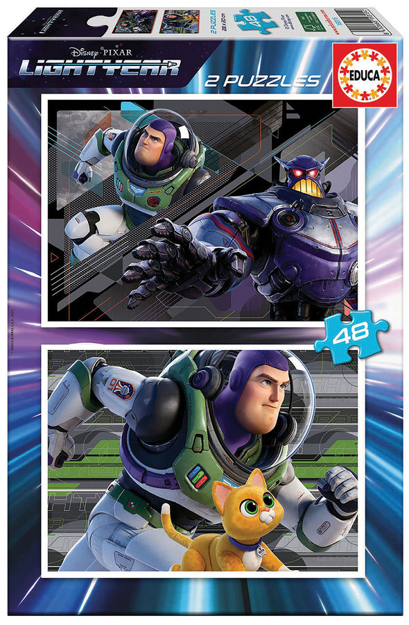 Lightyear 2 Puzles de 48 piezas