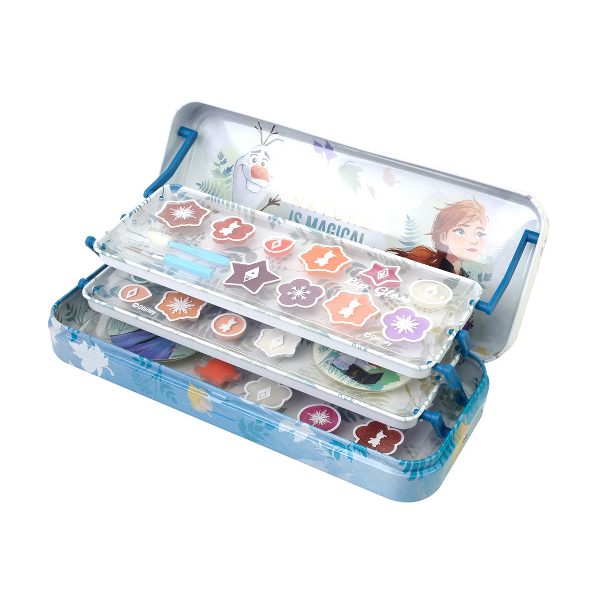 Markwins - Caja De Maquillaje 3 Pisos Frozen II