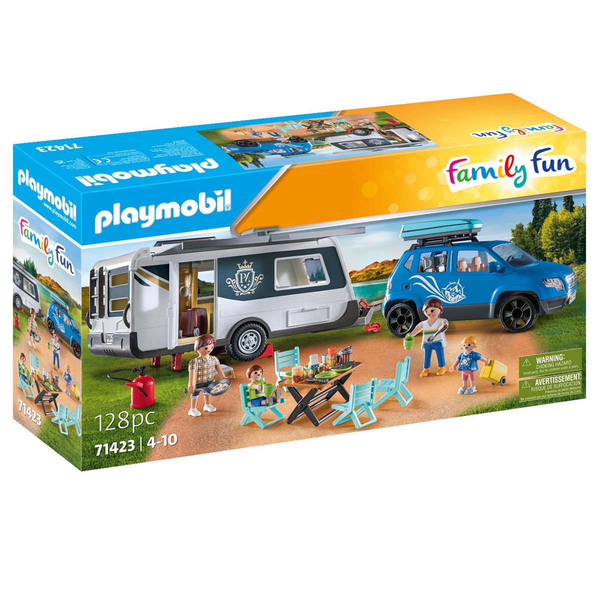 Playmobil - Caravana con Coche Playmobil.