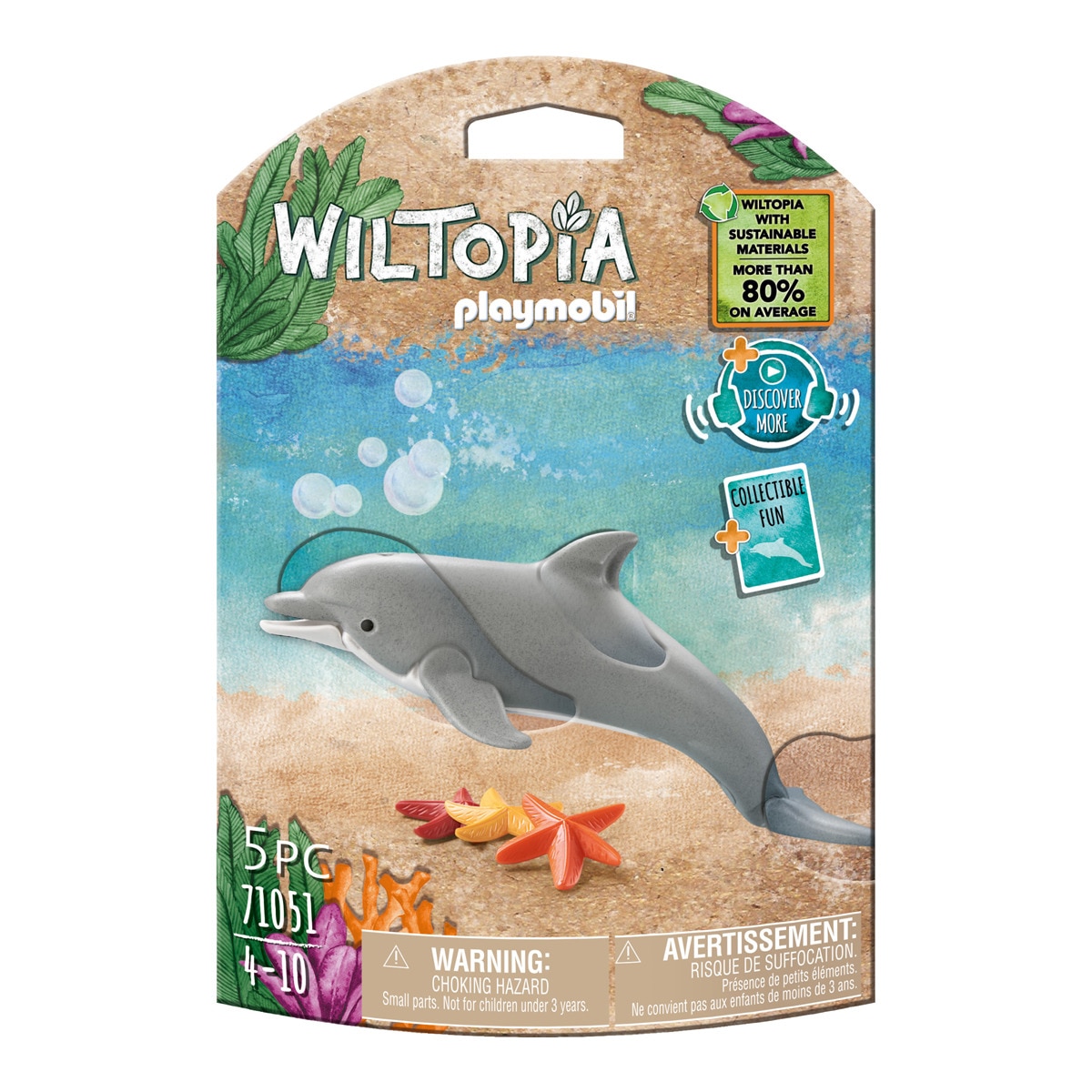 Playmobil - Figura Delfín Animales Wiltopia