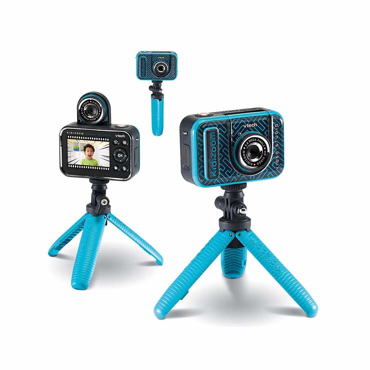 VTech - Cámara Kidizoom Vídeo Studio HD Para Hacer Vídeos Y Fotos Como Los Blogger Y Youtubers