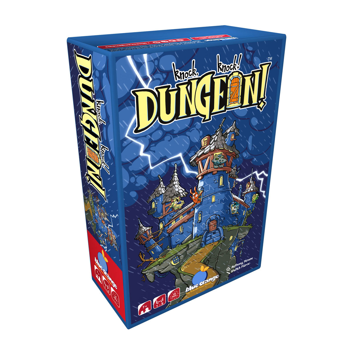 Asmodee - Juego Knock ! Knock ! Dungeon