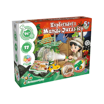 Jurassic World Explorer, Dinosaurios Para Niños 4+ Años Science4you