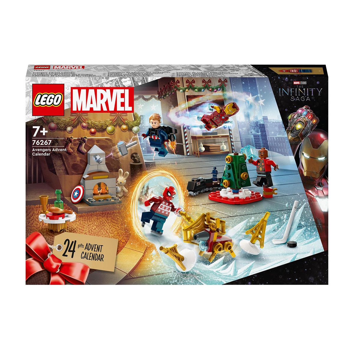 LEGO - Calendario De Adviento De Los Vengadores 2023 Super Héroes Marvel