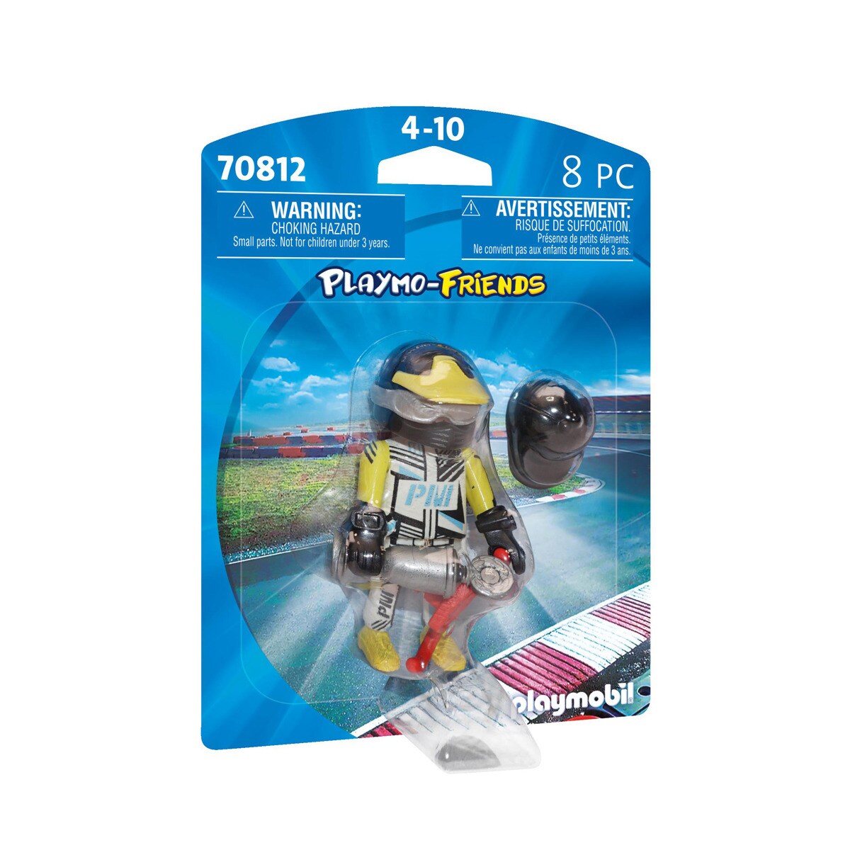 Playmobil - Piloto De Carreras Playmo-Friends