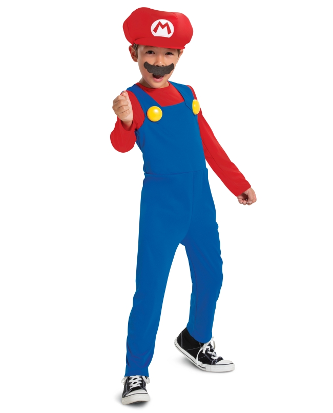 Disfraz De Super Mario Nintendo De Lujo Para Niño
