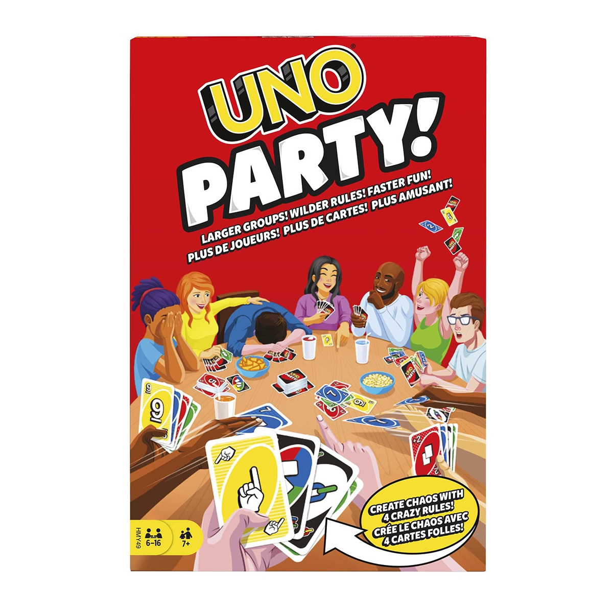 Mattel Games - Juego de cartas UNO Party! Mattel Games.