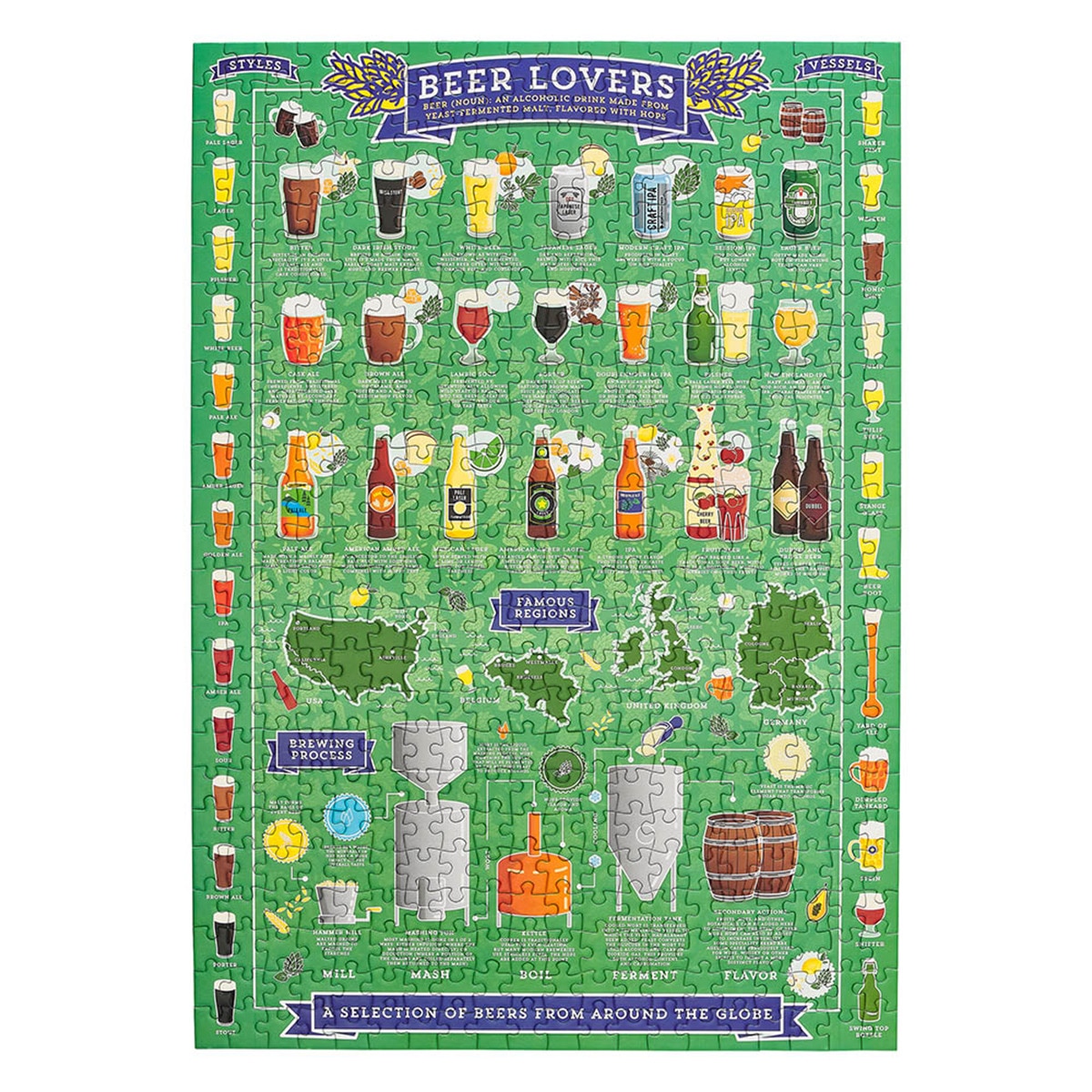 Ridley's Games - Puzzle 500 Piezas Cerveza Ridley's