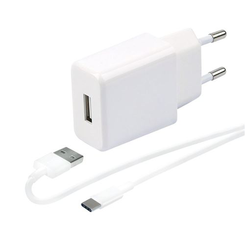 Cargador Wefix AC-249G+CC-106B USB-C Blanco