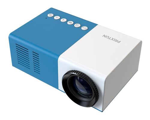 Proyector prixton cinema mini azul