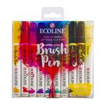 Set de 10 rotuladores Ecoline Brushpen Handlettering punta pincel