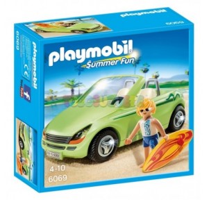 Surfista con descapotable Playmobil