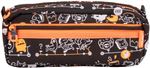 Portatodo rectangular 2 cremalleras Tandem, negro