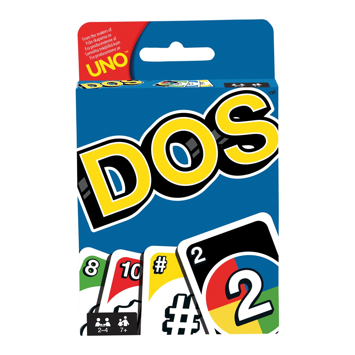 Uno - Mattel Games DOS, Juego De Cartas De