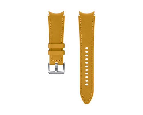 Correa de piel Samsung Hybrid Leather Mostaza para Galaxy Watch 4 / 4 Classic - Talla M/L