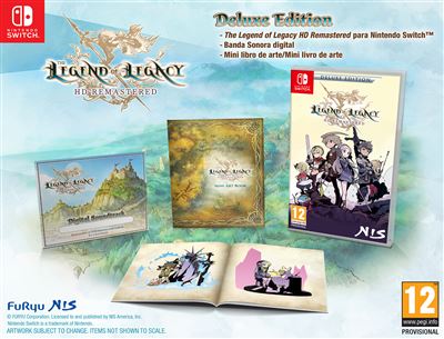 The Legend of Legacy HD Remastered Nintendo Switch