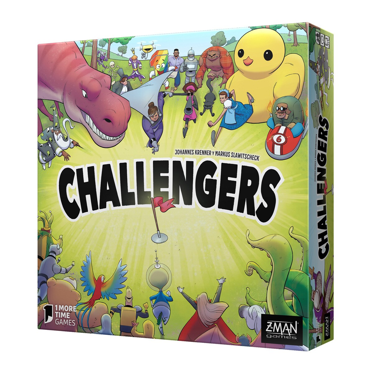 Z-MAN GAMES - Juego De Cartas Challengers