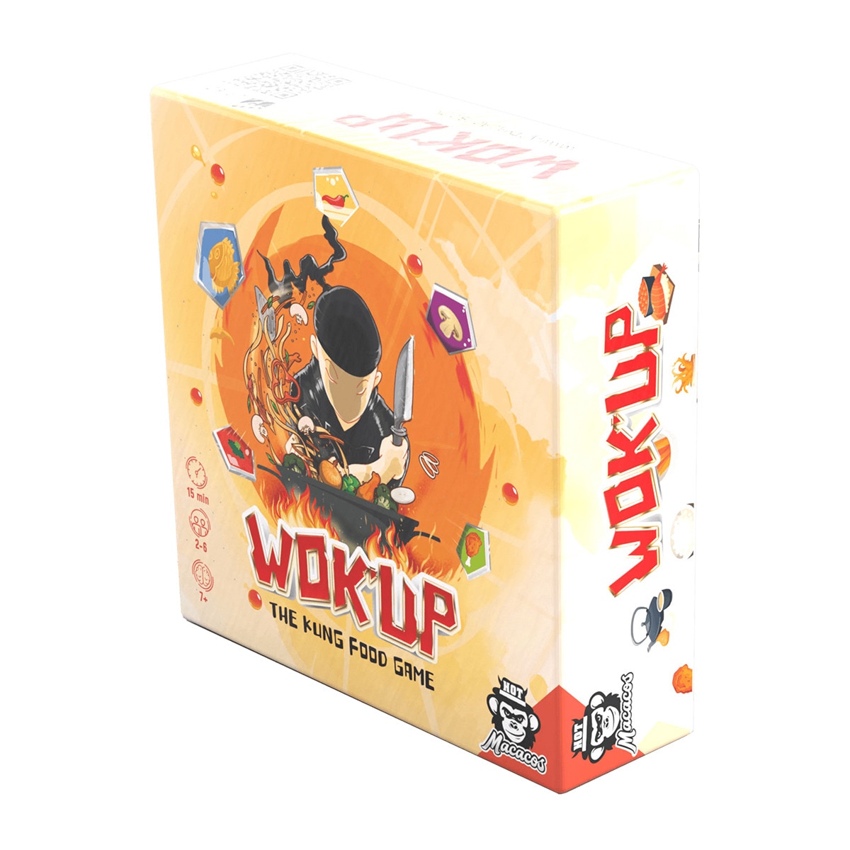 Asmodee - Juego De Cartas Wok' Up