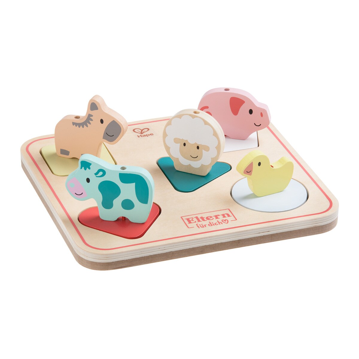 Hape - Puzzle De Sonidos Animales Tom
