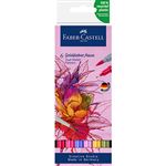 Pack 6 rotuladores Faber-Castell Goldfaber Aqua Dual Marker Flowers