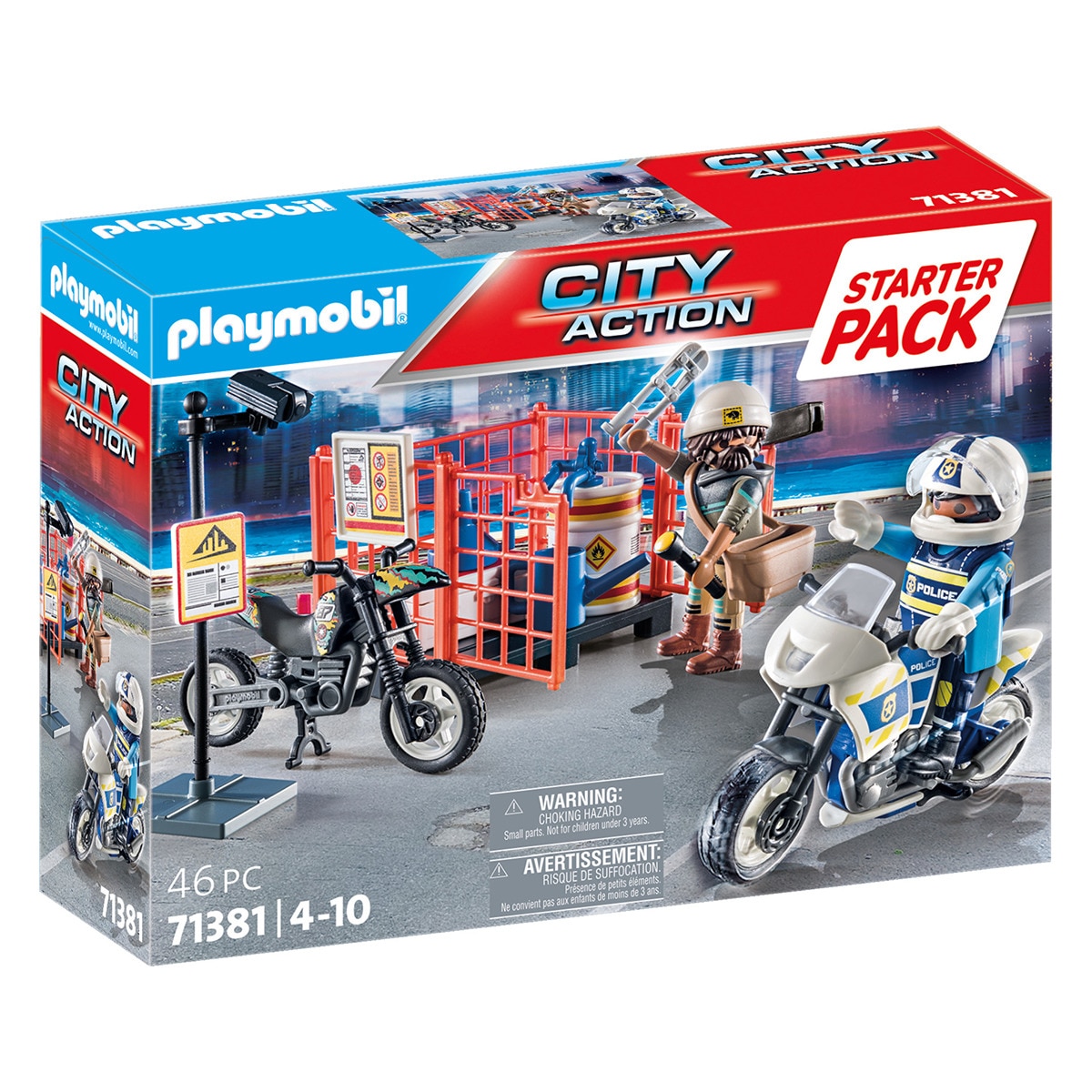 Playmobil - Starter Pack Policía Playmobil.