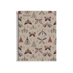 Cuaderno reciclado A5 Miquelrius Ecobutterfly pautado