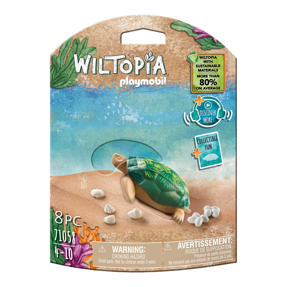 Playmobil - Figura Tortuga Gigante Animales Wiltopia