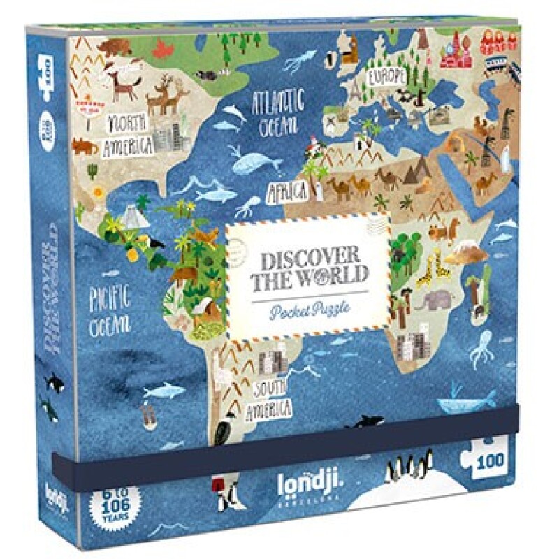 Puzzle Micro Discover The World 600Pc