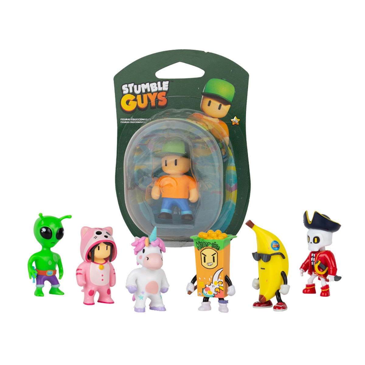 Bizak - Pack de una Figura 6 cm Stumble Guys Bizak.