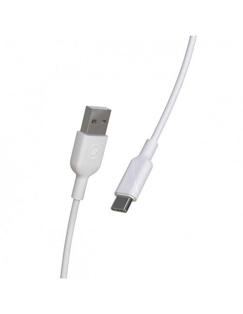 Cable Muvit for change USB-A a USB-C Blanco 3 m