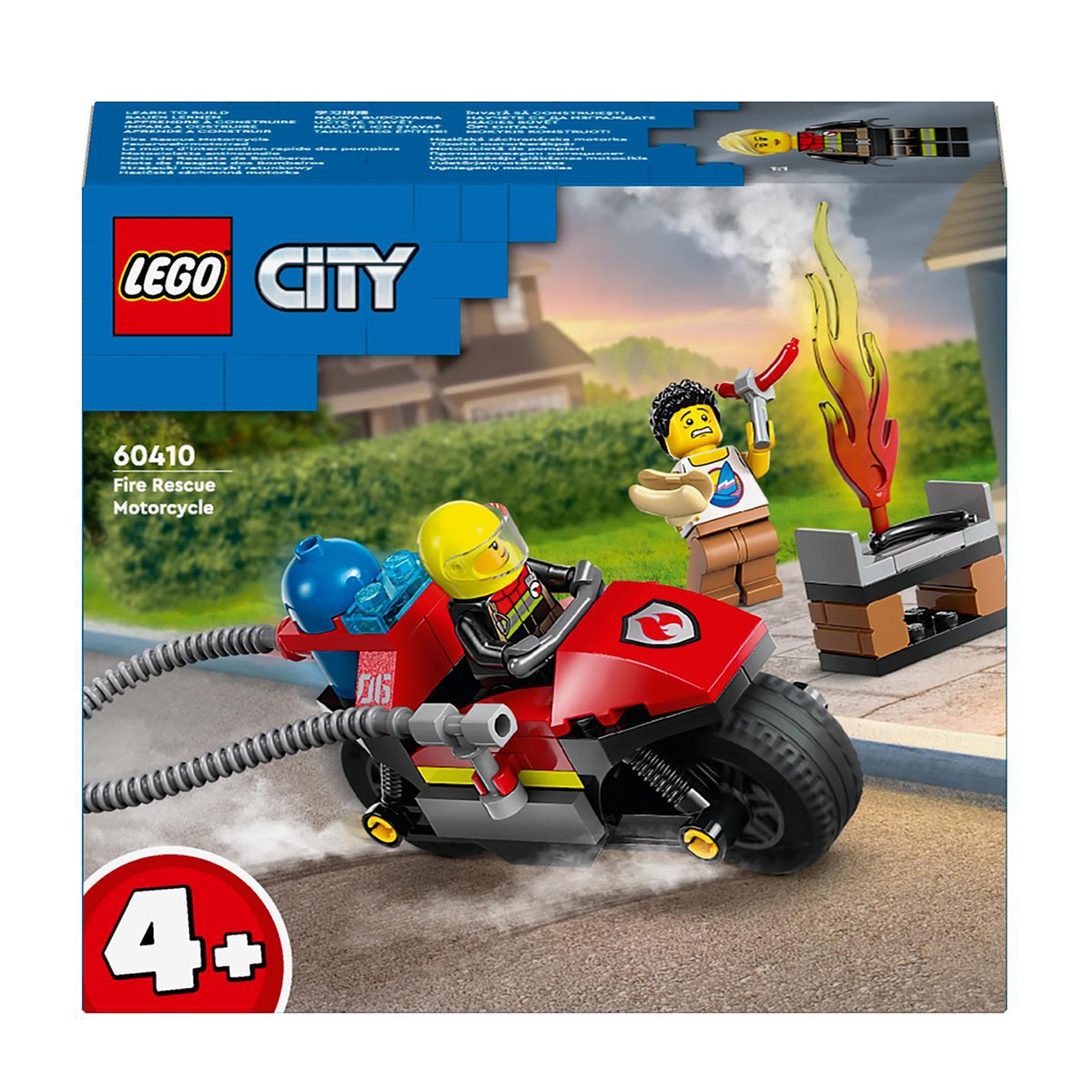 LEGO - de construcción Moto de Rescate de Bomberos LEGO City Fire.
