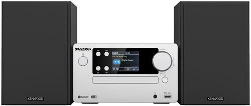 Microcadena Kenwood M-725DAB-S 25W Gris metalizado