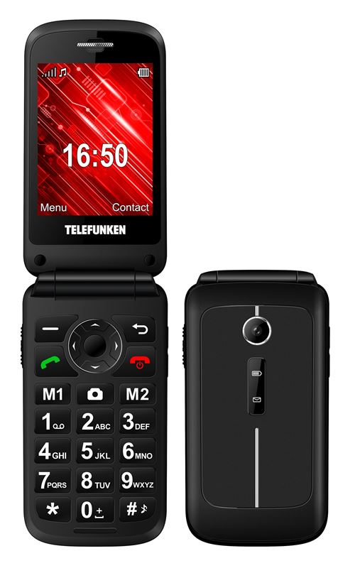 Teléfono móvil Telefunken S430 Negro