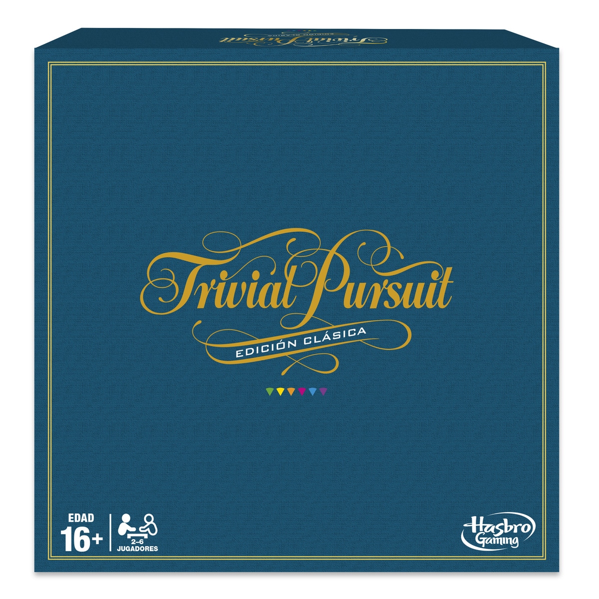 Trivial Pursuit - Trivial Clásico Juego De Mesa Edición Clásica Hasbro Gaming