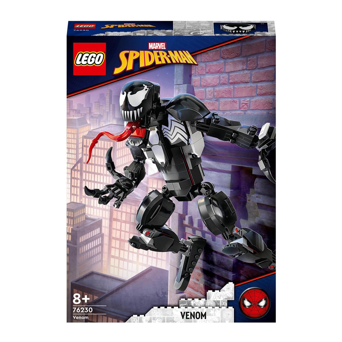 LEGO - De Construcción Figura De Venom Coleccionable Universo Spider-Man Marvel