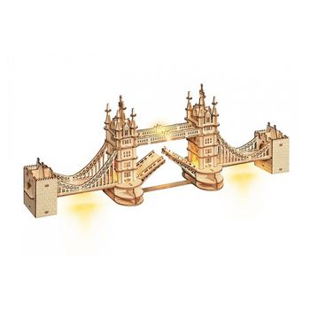 Puente De La Torre Modelo De Madera