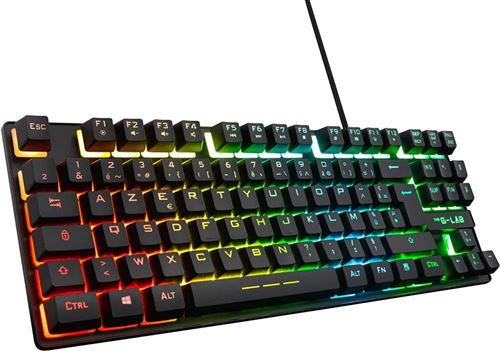 Teclado gaming RGB The G-Lab Caesium TKL