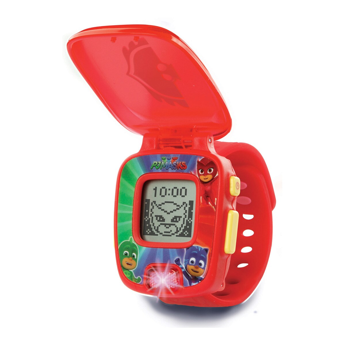 VTech - Reloj Digital Educativo Rojo PJ Masks Buhíta