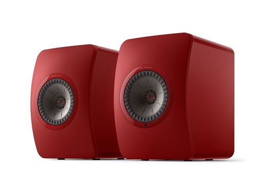 Altavoz KEF LS50 Wireless II Rojo lava - Pareja