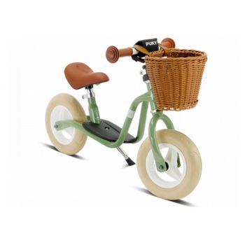 Bicicleta Sin Pedales Puky Lr M Classic Verde Con Accesorio