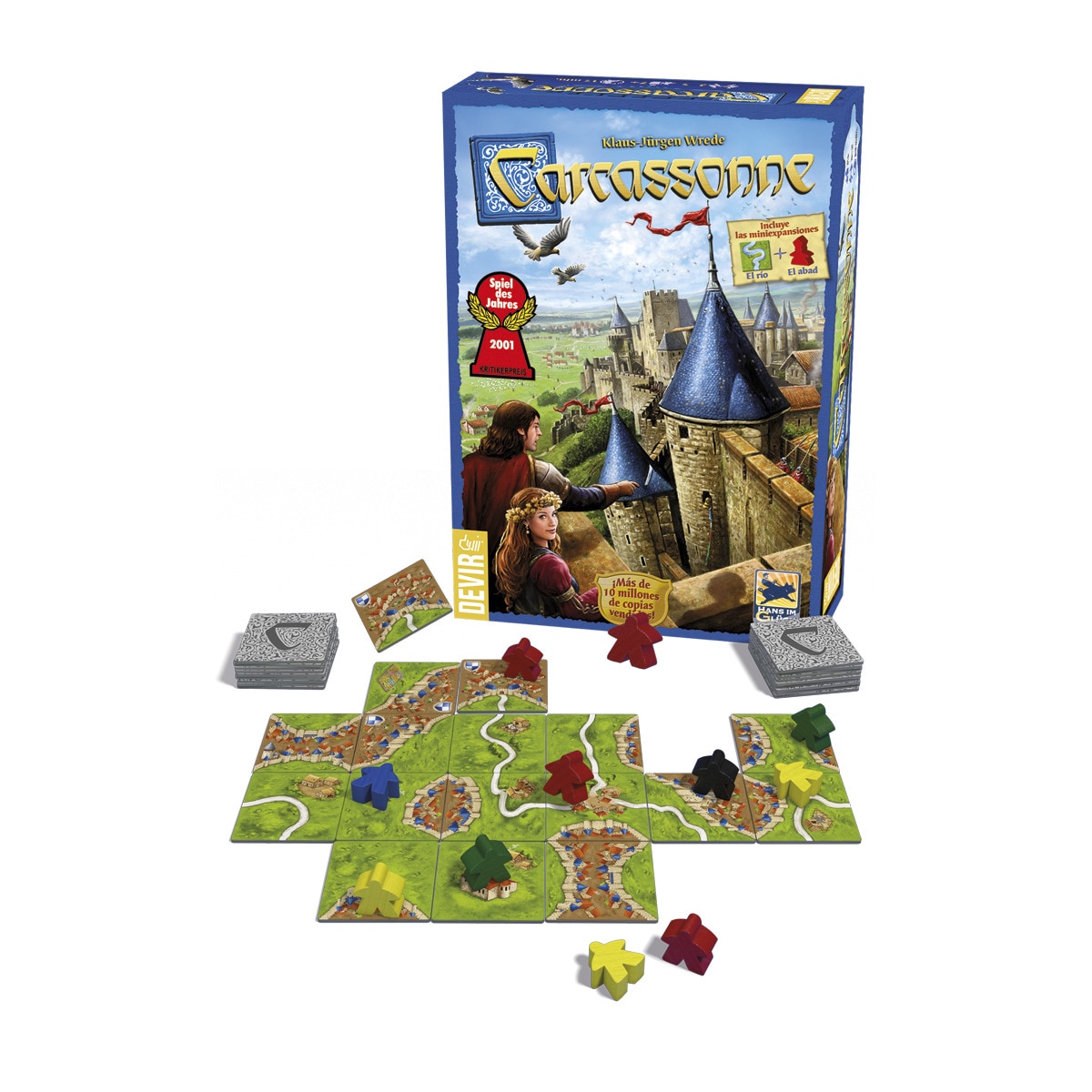 Devir - Juego De Mesa Carcassonne