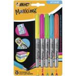 Set BIC pastel - 5 marcadores permanentes