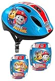 Stamp - Casco Con Coderas Y Rodilleras Paw Patrol