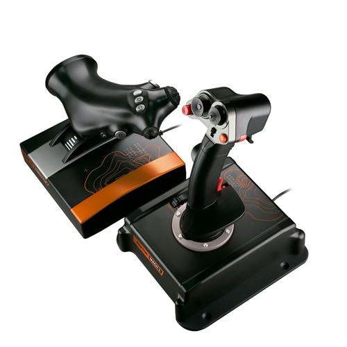 Combo de vuelo Fr-Tec Raptor Mach 1 Flight Stick Joystick