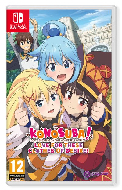 KonoSuba: God's Blessing on this Wonderful World! Love For These Clothes Of Desire! Nintendo Switch