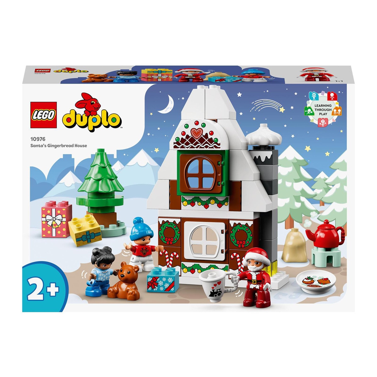 LEGO - Educativo De Construcción Casa De Pan De Jengibre De Papá Noel DUPLO